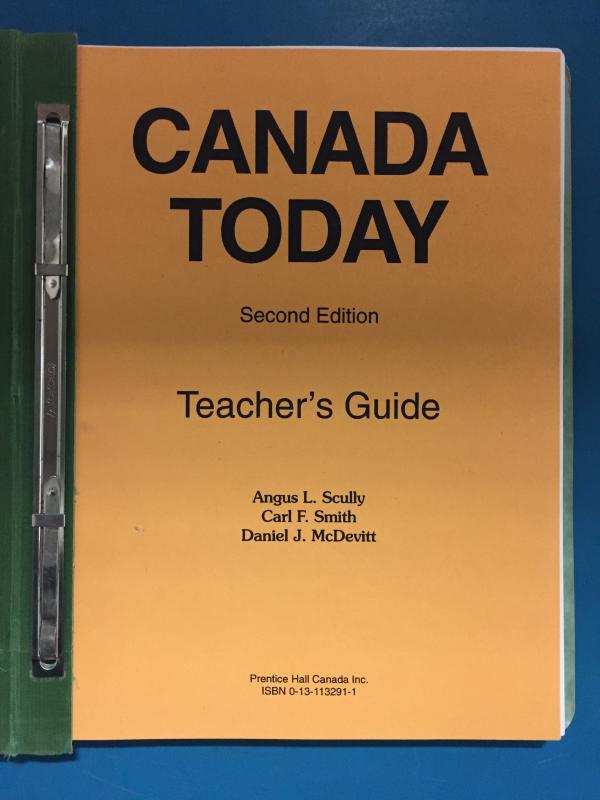 Canada Today 2/E TG