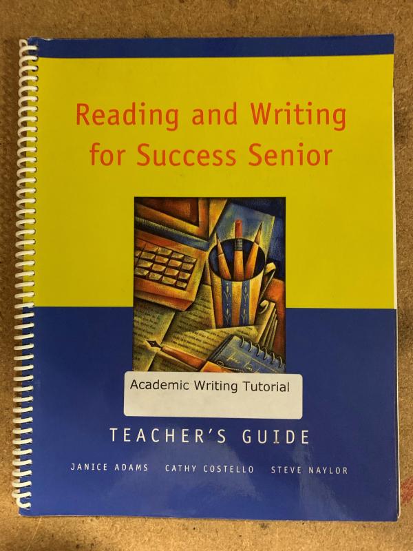 Reading and Writing for Success Seniortg