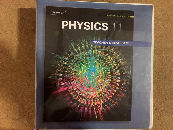 Nelson Physics 11u TCHRS Resource 2in1