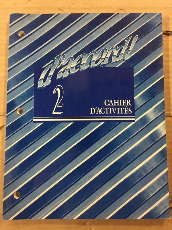 D'accord! 2 Cahier