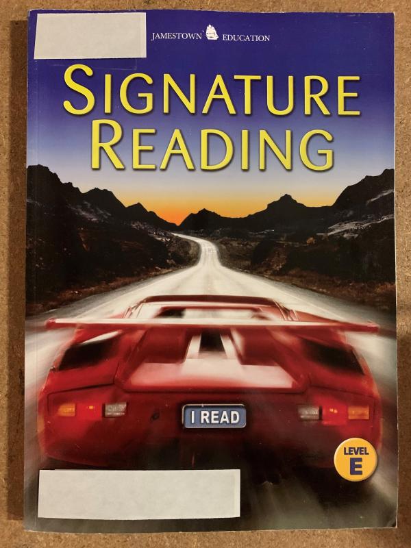 Signature Reading Level E