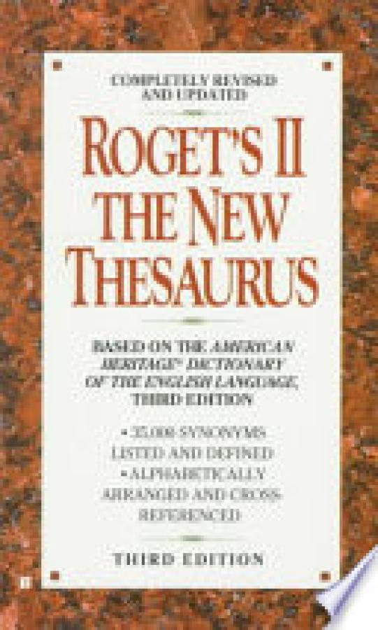 Roget's II: The New Thesaurus