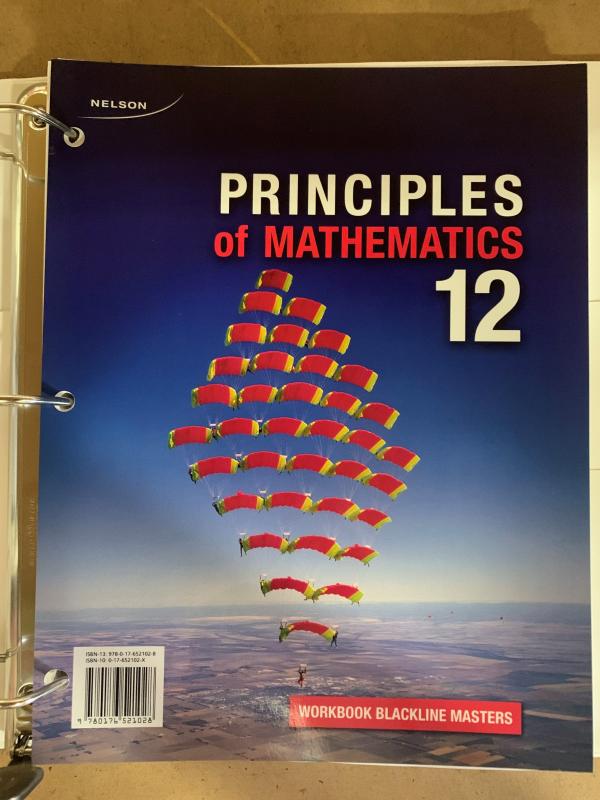 Principles of Math 12 WB BLM