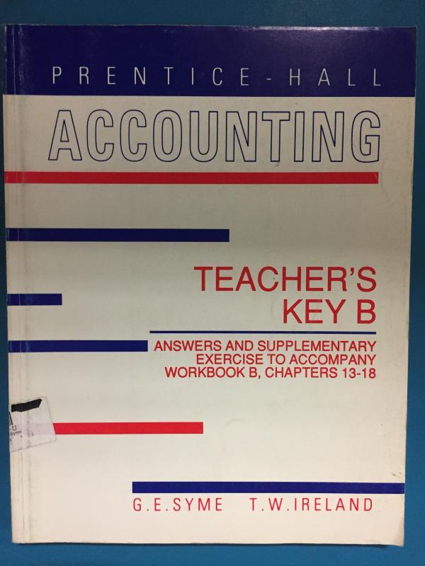 PH Accounting 1: TCHR Key B