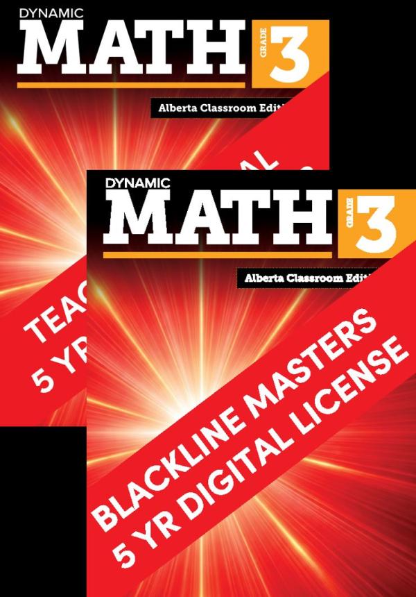 Dynamic Math GR 3 Ab TR & BLM Bundle