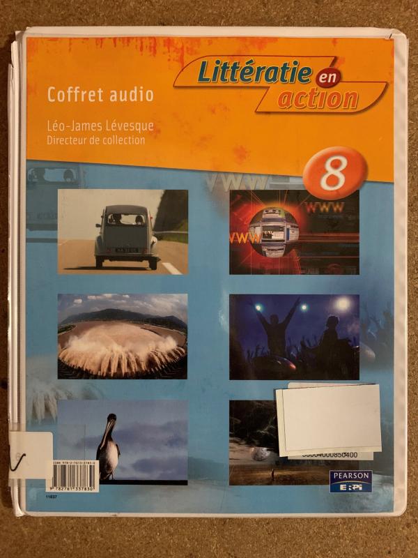 Litteratie En Action 8 Coffret Audio