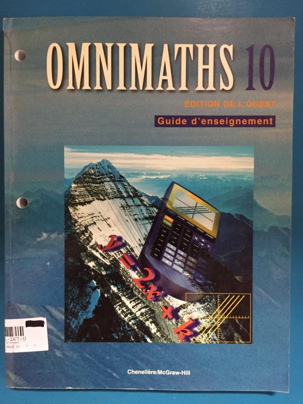 Omnimaths 10 Guide D'enseignement