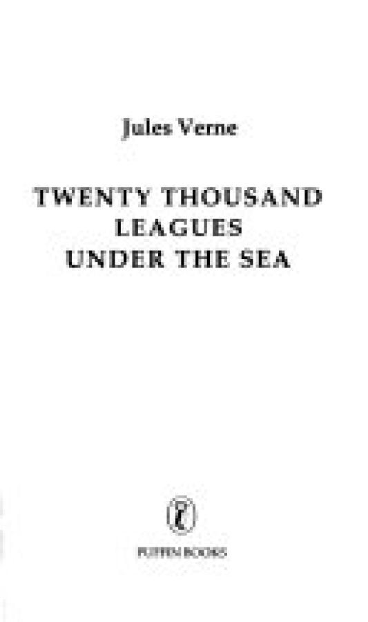 Twenty Thousand Leagues Under the Sea