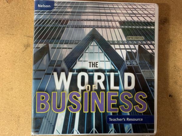 World of Business 5/E TRB