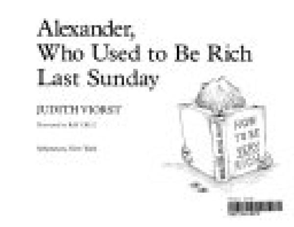 Alexander, Who Used to Be Rich Last Sund