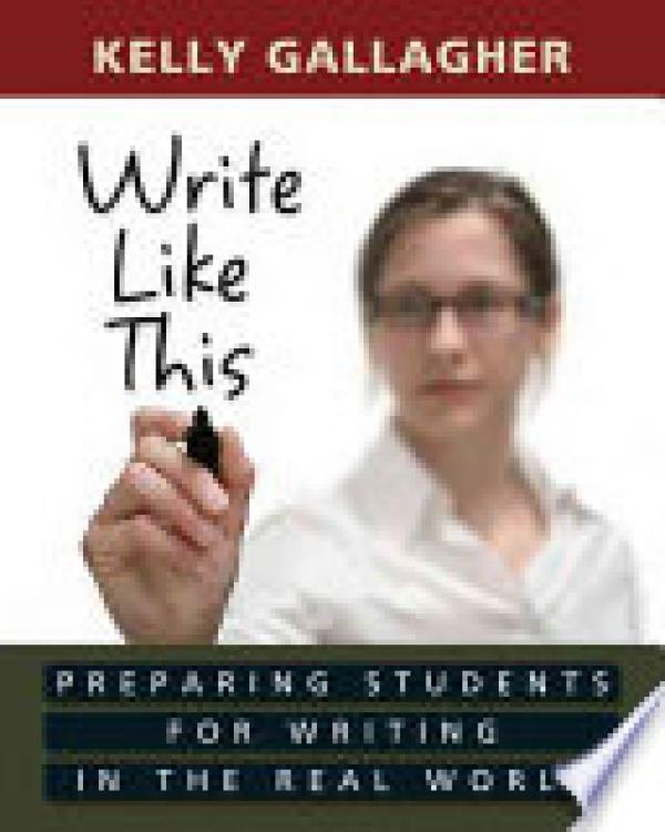 Write Like This: Teaching Real-World Wri