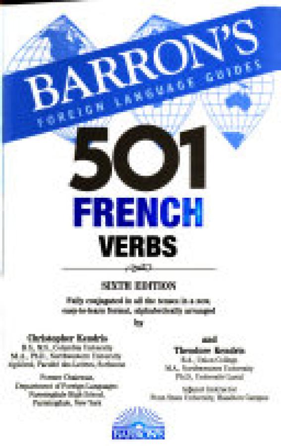 501 French Verbs: With CD-Rom