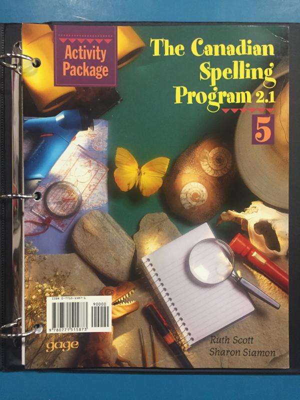 CDN Spelling Program 2.1 GR 5 Activ.MSTR