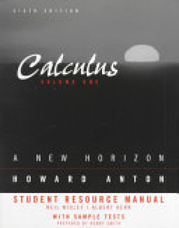 Calculus: A New Horizon Brief 6/E Resman