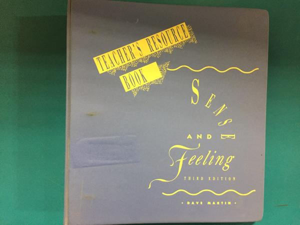 Sense and Feeling 3/E TRP