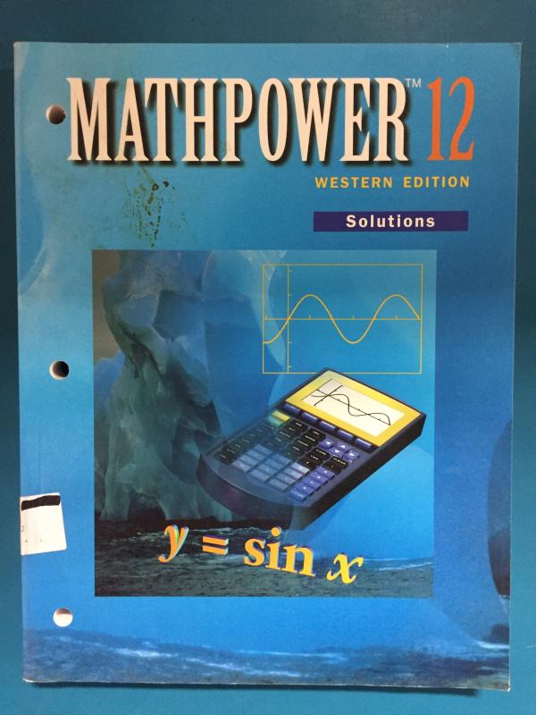 Math Power 12 - Solutions
