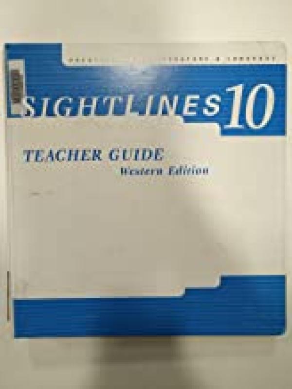 Sightlines 10 TG Western/E