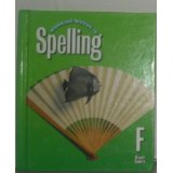 Working Words in Spelling F