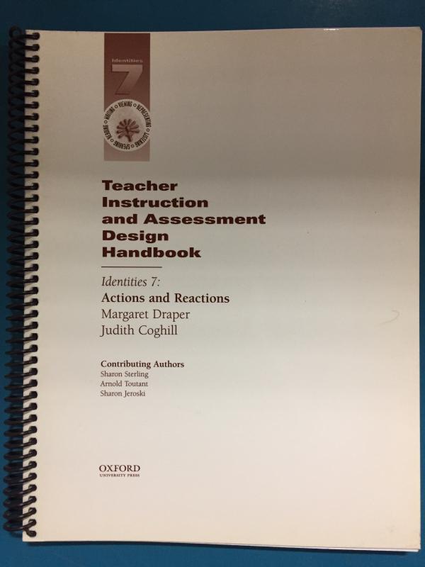 Identities 7 Teacher & Assessment Design