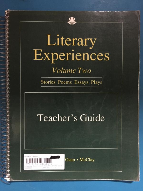 Literary Experiences Vol. 2 TG
