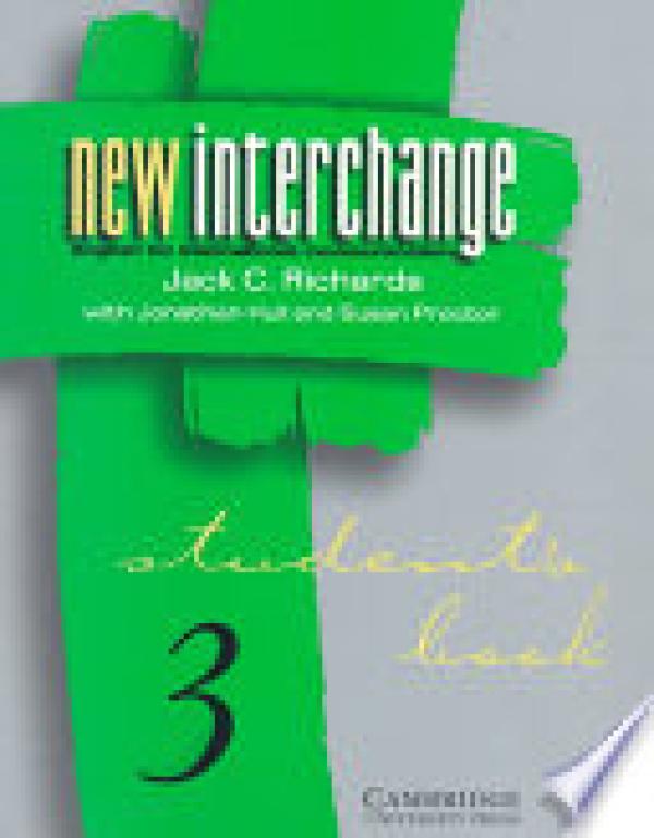 New Interchange Students Book 3: English