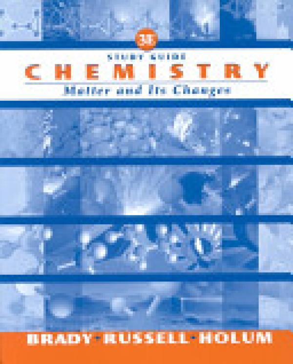 Chemistry: Study of Matter 3/E SG