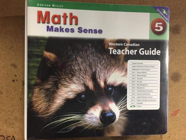Math Makes Sense 5 Western TG & CD