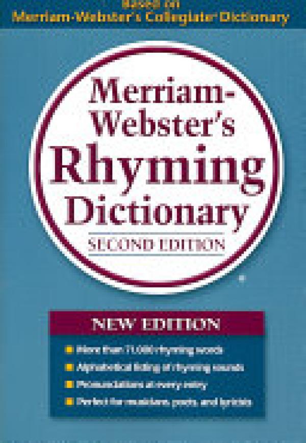 Merriam-Webster Rhyming Dictionary, 2nd