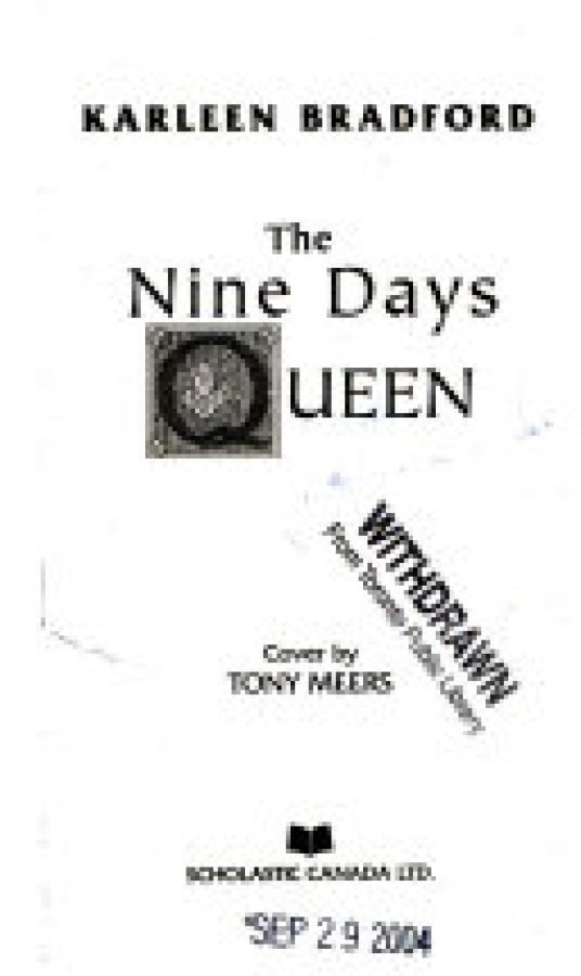 Nine Days Queen,The