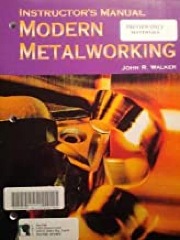 Modern Metalworking 9/E TG