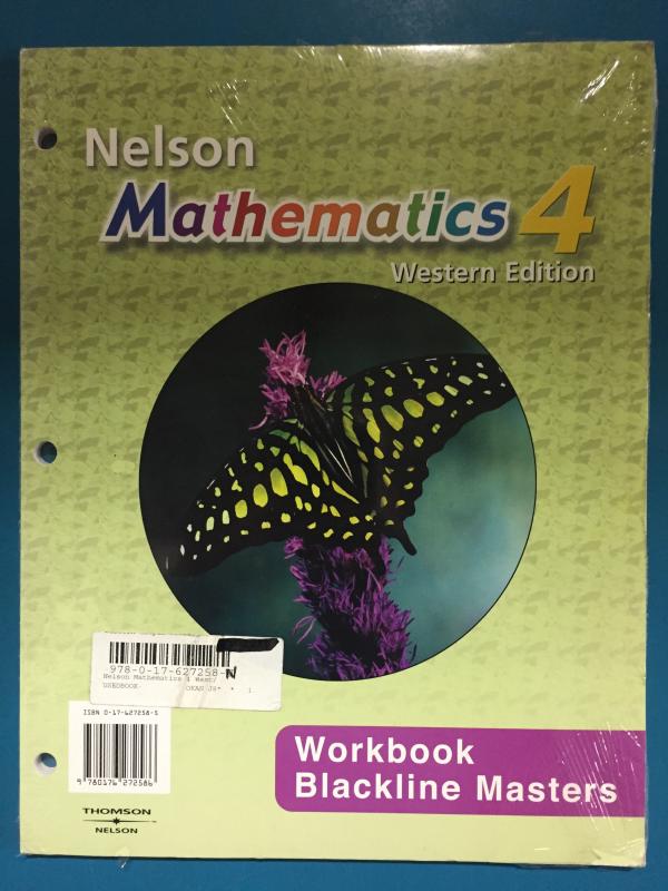 Nelson Math 4 BLM Western Ed