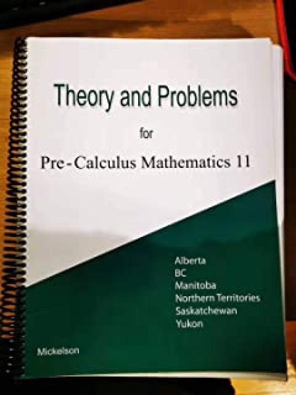 Theory and Problems for Precalc 11 WRKB