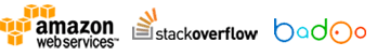 Amazon Web Services, Stackoverflow, Badoo
